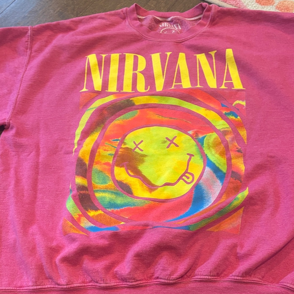 NIRVANA Graphic Sweatshirt from Urban Outfitters Worn Once - Size S/M (runs big)